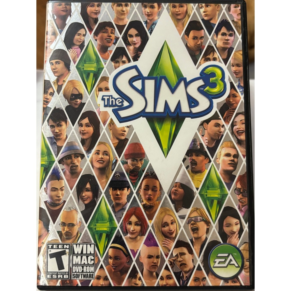 The‎ Sims 3 PC DVD ROM Game Windows Mac EA Teen Rated ESRB